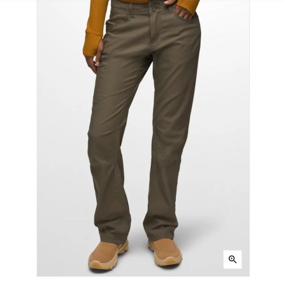 Prana Pants - Prana | Halle Pant Womens 2 30" Slate Green UPF Convertible Outdoor Hiking Roll